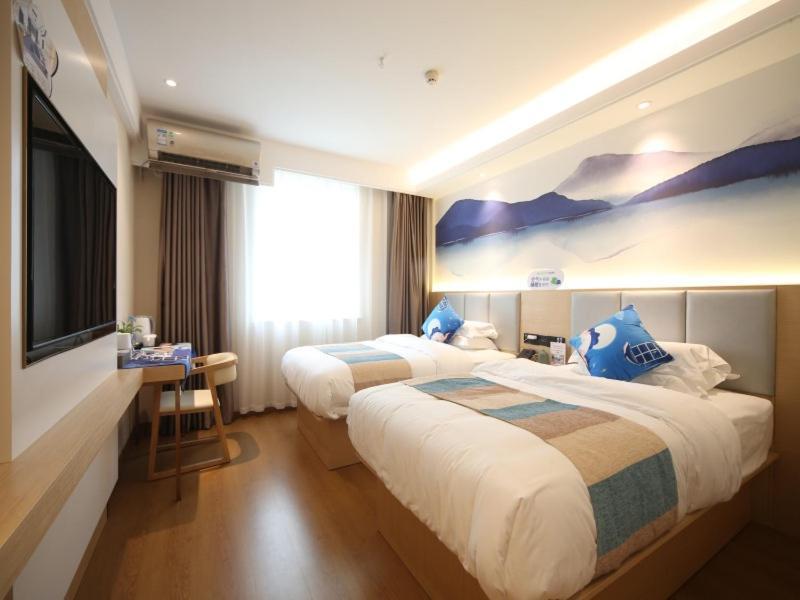 Greentree Inn Shanghai Zhongshan Hutai Hotel Extérieur photo